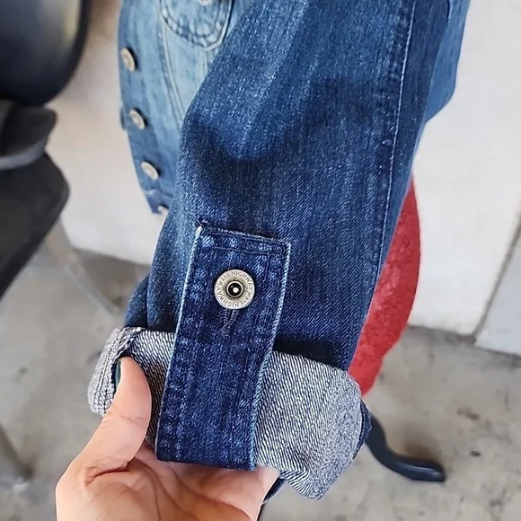 Highway Jeans Denim Jacket(Size small used - Picture 4 of 7